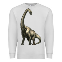 Dove Grey brachiosaurus Premium Sweatshirt - Artiststas