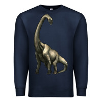Navy brachiosaurus Premium Sweatshirt - Artiststas
