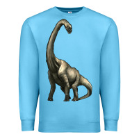 Ocean Blue brachiosaurus Premium Sweatshirt - Artiststas