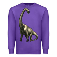 Purple brachiosaurus Premium Sweatshirt - Artiststas