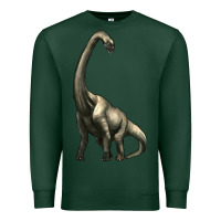 Sports Green brachiosaurus Premium Sweatshirt - Artiststas