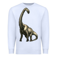 White brachiosaurus Premium Sweatshirt - Artiststas
