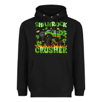 Black shamrock crusher Heavyweight Hoodie - Artiststas