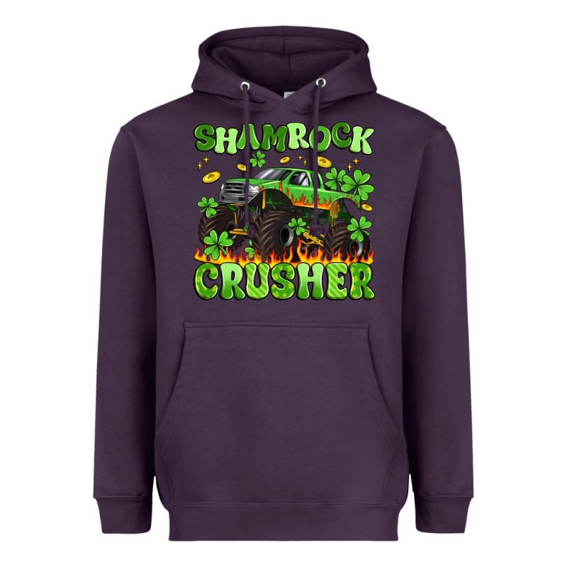 Shamrock Crusher Heavyweight Hoodie by Artiststas | Teevron