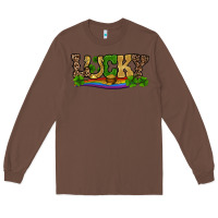 Chestnut st patricks shamrock gold with rainbow Long Sleeve Tee - RanaPortraitStore