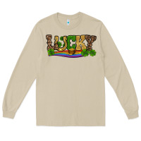 St Patricks Shamrock Gold With Rainbow Long Sleeve Tee | Teevron