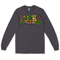Smoke st patricks shamrock gold with rainbow Long Sleeve Tee - RanaPortraitStore