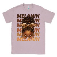 Lilac melanin afro messy bun Classic Tee - texasbilliewilder