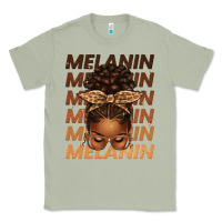 Matcha melanin afro messy bun Classic Tee - texasbilliewilder