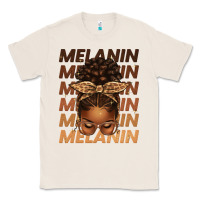 Natural melanin afro messy bun Classic Tee - texasbilliewilder