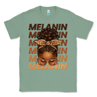 Sage melanin afro messy bun Classic Tee - texasbilliewilder