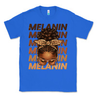 True Royal melanin afro messy bun Classic Tee - texasbilliewilder
