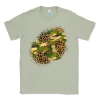 Matcha camouflage and leopard patch  5 Classic Tee - BundleAndBundleShop