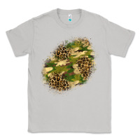 Moon Dust camouflage and leopard patch  5 Classic Tee - BundleAndBundleShop