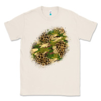 Natural camouflage and leopard patch  5 Classic Tee - BundleAndBundleShop
