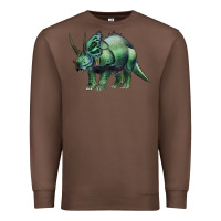 Chestnut dinosaur triceratops Premium Sweatshirt - Artiststas
