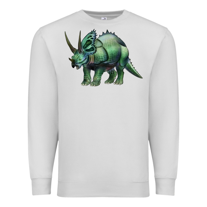 Dinosaur Triceratops Premium Sweatshirt by Artiststas | Teevron