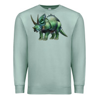 Seafoam dinosaur triceratops Premium Sweatshirt - Artiststas