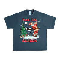Midnight Navy the season golf Urban Heavy Tee - MaliasSmallBusiness