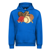 Cobalt softball Urban Hoodie - MaliasSmallBusiness