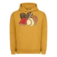 Pigment Peanut Butter softball Urban Hoodie - MaliasSmallBusiness
