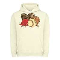 Pigment Pistachio softball Urban Hoodie - MaliasSmallBusiness