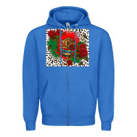 True Royal mexican flag and roses Zipper Hoodie - CTS Tumbler Store