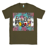 Army Green cartoon characters coffee cups Classic Tee - Zillion Design Studio