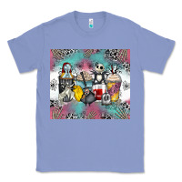 Colony Blue cartoon characters coffee cups Classic Tee - Zillion Design Studio