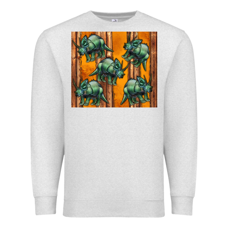 Dinosaur Triceratops Premium Sweatshirt by Artiststas | Teevron