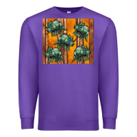 Purple dinosaur triceratops Premium Sweatshirt - Artiststas