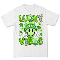 White lucky vibes Premium Tee - Artiststas