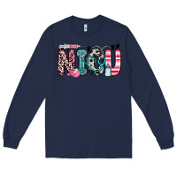 Navy nicu Long Sleeve Tee - Zillion Design Studio