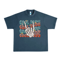 Midnight Navy cool dude Urban Heavy Tee - MaliasSmallBusiness