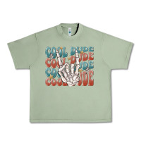 Oil Green cool dude Urban Heavy Tee - MaliasSmallBusiness
