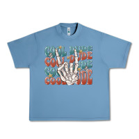 Pebble Blue cool dude Urban Heavy Tee - MaliasSmallBusiness