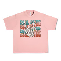 Salmon cool dude Urban Heavy Tee - MaliasSmallBusiness