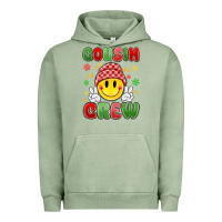 Pigment Oil Green cousin crew Urban Hoodie - MaliasSmallBusiness
