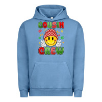 Pigment Pebble Blue cousin crew Urban Hoodie - MaliasSmallBusiness