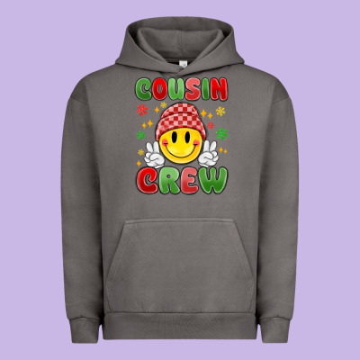 Cousin Crew Urban Hoodie Designed By Maliassmallbusiness