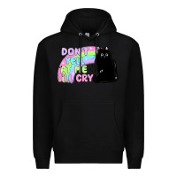 Black dont yell at me ill cry Premium Hoodie - MaliasSmallBusiness