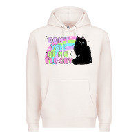 Pale Pink dont yell at me ill cry Premium Hoodie - MaliasSmallBusiness