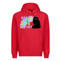 Red dont yell at me ill cry Premium Hoodie - MaliasSmallBusiness