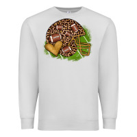 Dove Grey american football helmet Premium Sweatshirt - JahusDesignShop