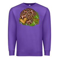 Purple american football helmet Premium Sweatshirt - JahusDesignShop