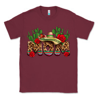 Burgundy mexican mom Classic Tee - texasbilliewilder