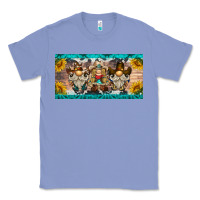Colony Blue western gnome license plate Classic Tee - BarkalooDesign