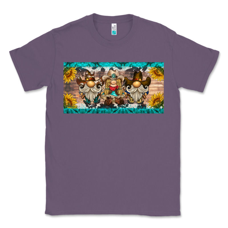 Western Gnome License Plate Classic Tee by BarkalooDesign | Teevron