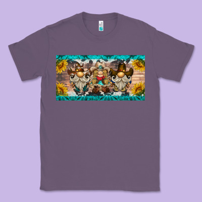 Western Gnome License Plate Classic Tee Designed By Barkaloodesign