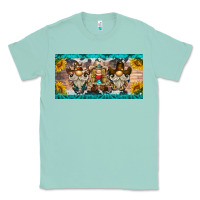 Seafoam western gnome license plate Classic Tee - BarkalooDesign